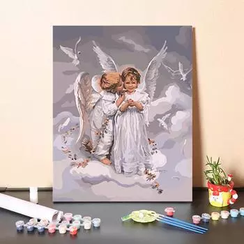 DIY картина по номерам цифровая картина маслом цифры живопись хобби искусство украшение дома ремесла 40x50cm no frame