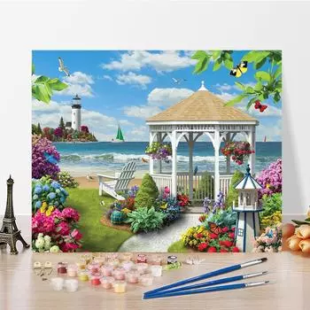 DIY Картина по номерам Цифровая картина маслом Украшение дома Цифры Картина маслом Хобби Живопись по номерам Картина маслом Изобразительное искусство 40x50cm no frame