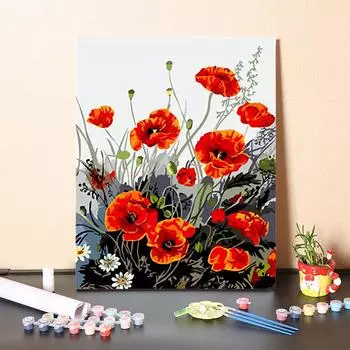 DIY картина по номерам цифровая картина маслом цифры живопись искусство украшения дома ремесла хобби 40x50cm no frame