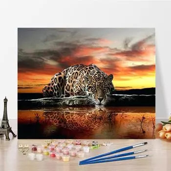 DIY картина по номерам цифровая картина маслом украшения дома цифры картина маслом картина маслом изобразительное искусство цифры живопись хобби 40x50cm no frame