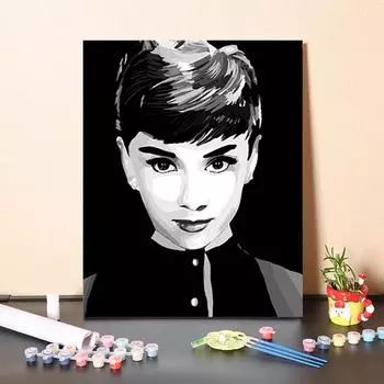 DIY картина по номерам цифровая картина маслом цифры живопись искусство хобби украшения дома ремесла 40x50cm no frame