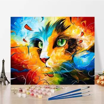 DIY Картина по номерам Цифровая картина маслом Украшение дома Хобби Цифры Картина маслом Цифры Картина маслом Изобразительное искусство 40x50cm no frame