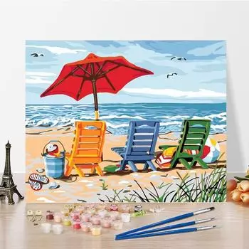 DIY Картина по номерам Цифровая картина маслом Украшение дома Хобби Картина маслом по номерам Картина маслом Изобразительное искусство Живопись по номерам 40x50cm no frame