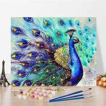 DIY Картина по номерам Цифровая картина маслом Украшение дома Хобби Картина маслом по номерам Картина по номерам Картина маслом Изобразительное искусство 40x50cm no frame