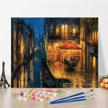 DIY Картина по номерам Цифровая картина маслом Украшение дома Цифры Картина маслом Хобби Изобразительное искусство Картина маслом Живопись по номерам 40x50cm no frame