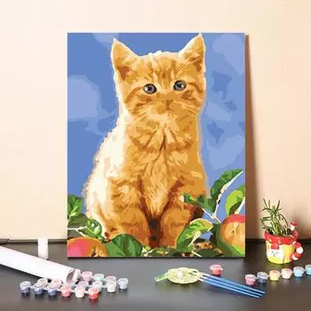 DIY картина по номерам цифровая картина маслом цифры живопись хобби искусство ремесла украшение дома 40x50cm no frame