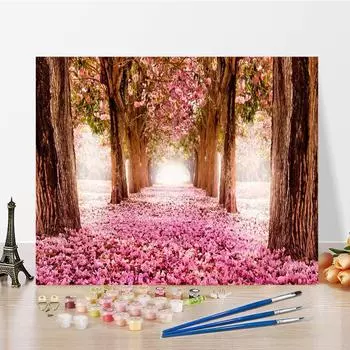 DIY Картина по номерам Цифровая картина маслом Украшение дома Цифры Картина маслом Цифры Живопись Хобби Живопись маслом Изобразительное искусство 40x50cm no frame