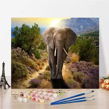 DIY Картина по номерам Цифровая картина маслом Украшение дома Цифры Картина маслом Цифры Картина маслом Хобби Изобразительное искусство 40x50cm no frame