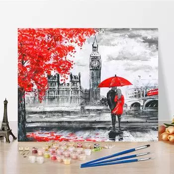 DIY Картина по номерам Цифровая картина маслом Украшение дома Хобби Цифры Картина по номерам Картина маслом Картина маслом Изобразительное искусство 40x50cm no frame