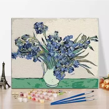 DIY Картина по номерам Цифровая картина маслом Украшение дома Цифры Картина маслом Цифры Живопись Изобразительное искусство Картина маслом Хобби 40x50cm no frame