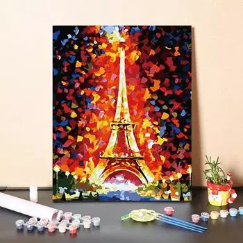DIY картина по номерам цифровая картина маслом ремесла цифры живопись искусство хобби украшение дома 40x50cm no frame
