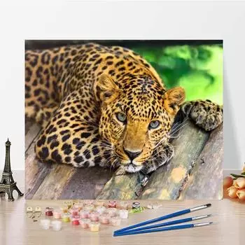 DIY Картина по номерам Цифровая картина маслом Украшение дома Холст Цифровая картина маслом Ручная роспись 40x50cm no frame