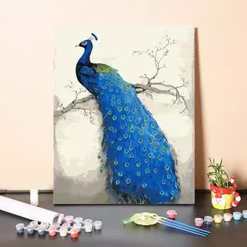 DIY картина по номерам цифровая картина маслом цифры живопись хобби украшение дома искусство ремесла 40x50cm no frame