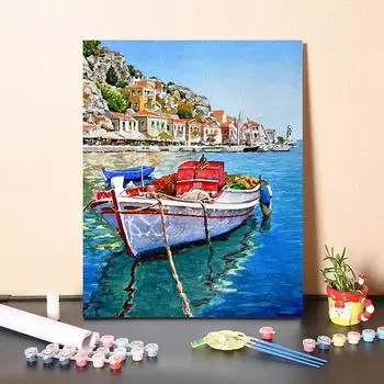 DIY Картина по номерам Цифровая живопись маслом Хобби Номера Картина по номерам Картина маслом Украшение дома Картина маслом Изобразительное искусство 40x50cm no frame