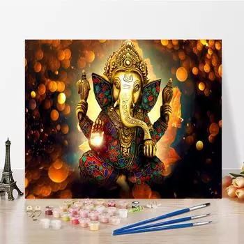 DIY картина по номерам цифровая живопись маслом хобби изобразительное искусство цифры картина маслом цифры картина маслом украшение дома 40x50cm no frame