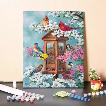 DIY Картина по номерам Цифровая живопись маслом Хобби Цифры Картина Домашнее украшение Цифры Картина маслом Картина маслом Изобразительное искусство 40x50cm no frame