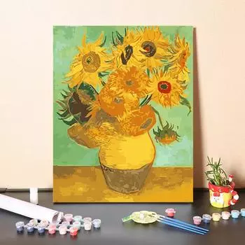 DIY картина по номерам цифровая живопись маслом хобби искусство украшение дома цифры живопись ремесла 40x50cm no frame