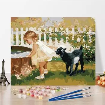 DIY картина по номерам цифровая живопись маслом искусство хобби украшение дома ремесла живопись по номерам 40x50cm no frame