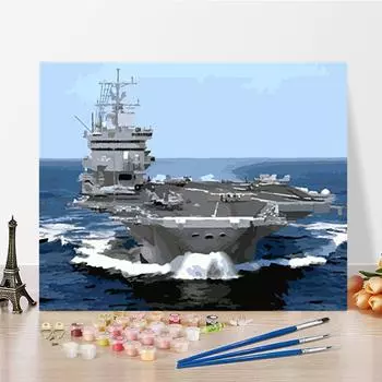 DIY картина по номерам цифровая живопись маслом искусство украшение дома хобби ремесла живопись по номерам 40x50cm no frame