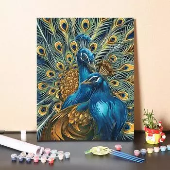 DIY Картина по номерам Цифровая живопись маслом Хобби Живопись по номерам Картина маслом Украшение дома Цифры Картина маслом Изобразительное искусство 40x50cm no frame