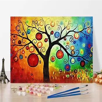 DIY Картина по номерам Цифровая живопись маслом Хобби Изобразительное искусство Украшение дома Картина маслом по номерам Картина маслом по номерам Картина 40x50cm no frame