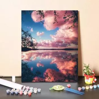 DIY Картина по номерам Цифровая живопись маслом Хобби Цифры Картина маслом Картина маслом Украшение дома Цифры Живопись Изобразительное искусство 40x50cm no frame