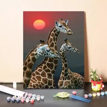 DIY картина по номерам цифровая живопись маслом хобби цифры живопись изобразительное искусство цифры картина маслом картина маслом украшение дома 40x50cm no frame