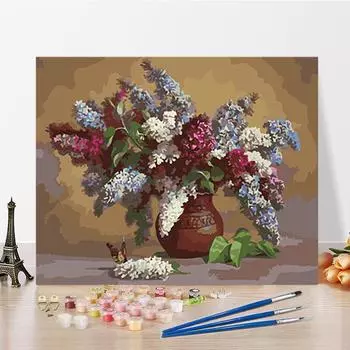 DIY картина по номерам цифровая живопись маслом искусство цифры живопись ремесла хобби украшение дома 40x50cm no frame