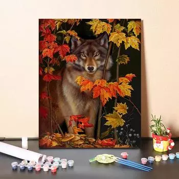 DIY Картина по номерам Цифровая живопись маслом Хобби Картина маслом Украшение дома Цифры Живопись Изобразительное искусство Цифры Картина маслом 40x50cm no frame