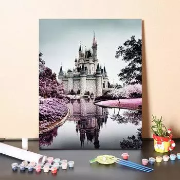 DIY Картина по номерам Цифровая живопись маслом Хобби Цифры Картина по номерам Картина маслом Картина маслом Изобразительное искусство Украшение дома 40x50cm no frame