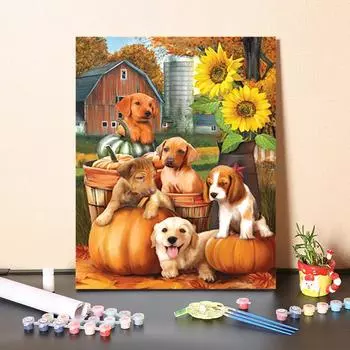 DIY Картина по номерам Цифровая живопись маслом Хобби Цифры Картина маслом по номерам Картина маслом Украшение дома Изобразительное искусство 40x50cm no frame