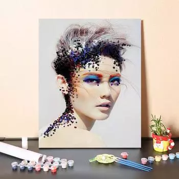 DIY Картина по номерам Цифровая живопись маслом Хобби Украшение дома Картина маслом Изобразительное искусство Номера Живопись по номерам Картина маслом 40x50cm no frame