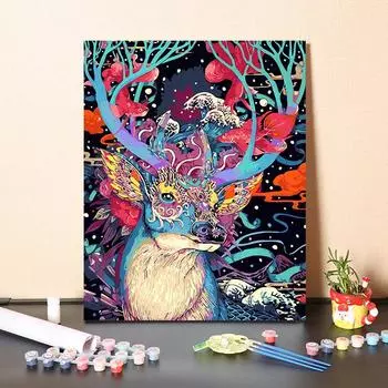 DIY картина по номерам цифровая живопись маслом хобби цифры картина маслом изобразительное искусство картина маслом цифры живопись украшение дома 40x50cm no frame