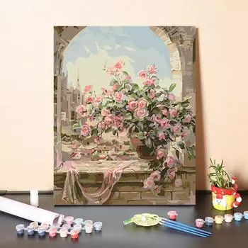 DIY картина по номерам цифровая живопись маслом хобби ремесла цифры живопись украшение дома искусство 40x50cm no frame