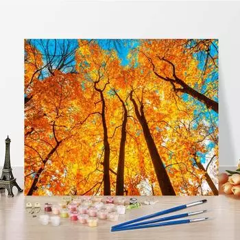 DIY картина по номерам цифры картина маслом холст украшение дома ручная роспись цифровая картина маслом 40x50cm no frame