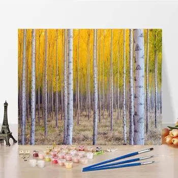 DIY Картина по номерам Цифры Картина маслом Холст Украшение дома Цифровая живопись маслом Ручная роспись 40x50cm no frame