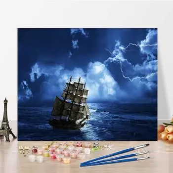 DIY картина по номерам цифры картина маслом ручная роспись цифровая картина маслом холст украшение дома 40x50cm no frame