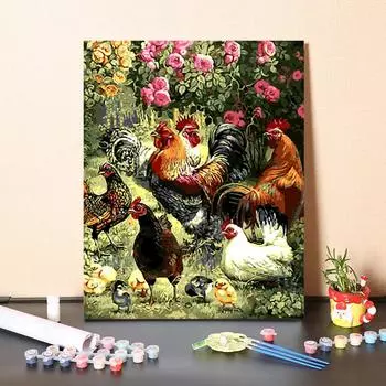 DIY Картина по номерам Хобби Искусство Цифровая живопись маслом Ремесла Картина по номерам Украшение дома 40x50cm no frame
