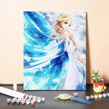 DIY картина по номерам хобби искусство цифры живопись ремесла украшение дома цифровая картина маслом 40x50cm no frame