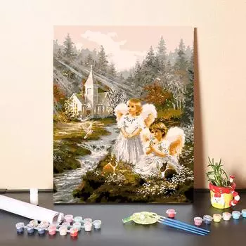 DIY Картина по номерам Хобби Искусство Ремесла Картина по номерам Цифровая картина маслом Украшение дома 40x50cm no frame