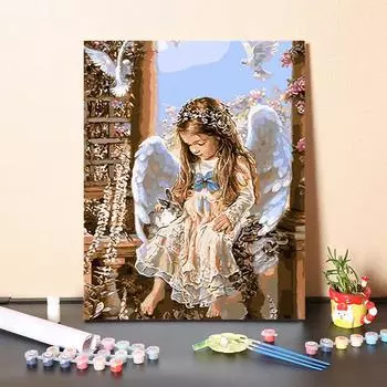 DIY картина по номерам хобби искусство украшение дома цифры живопись ремесла цифровая картина маслом 40x50cm no frame