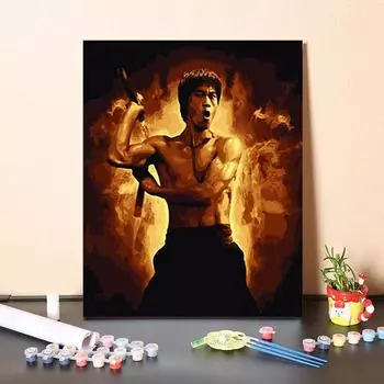 DIY Картина по номерам Хобби Ремесла Украшение дома Искусство Цифровая картина маслом Живопись по номерам 40x50cm no frame