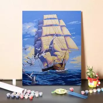 DIY Картина по номерам Хобби Ремесла Живопись по номерам Цифровая картина маслом Украшение дома Искусство 40x50cm no frame