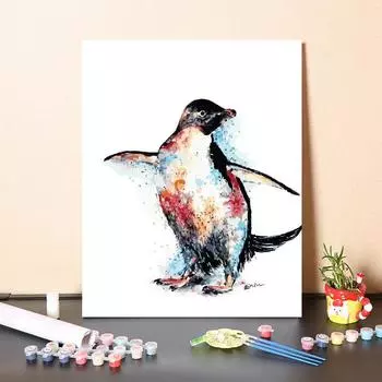 DIY картина по номерам холст номера картина украшение дома цифровая картина маслом цифры картина маслом 40x50cm no frame