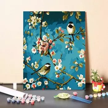 DIY картина по номерам холст номера картина маслом цифры живопись цифровая картина маслом украшение дома 40x50cm no frame