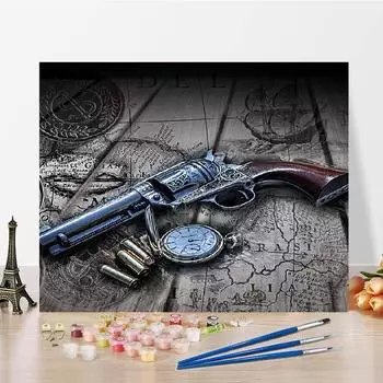 DIY картина по номерам холст номера картина украшение дома цифровая картина маслом цифры картина маслом 40x50cm no frame