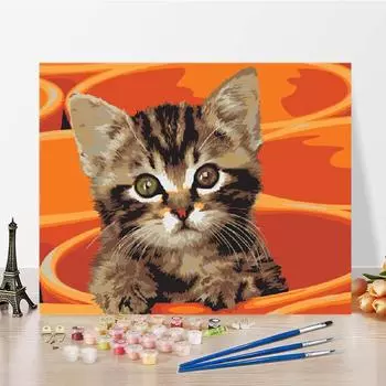 DIY картина по номерам холст номера живопись номера ручной работы картина маслом цифровая картина маслом 40x50cm no frame