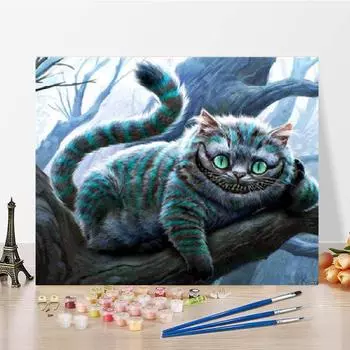 DIY Картина по номерам Художественные цифры Картина маслом Украшение дома Цифровая картина маслом Холст