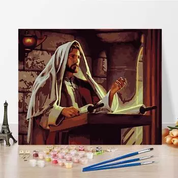 DIY Картина по номерам Искусств Хобби Цифровые Масляные картины Номера Картина Главная украшения ремесел 40x50cm no frame