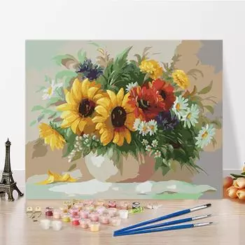 DIY картина по номерам искусство цифры живопись хобби украшение дома ремесла цифровая картина маслом 40x50cm no frame